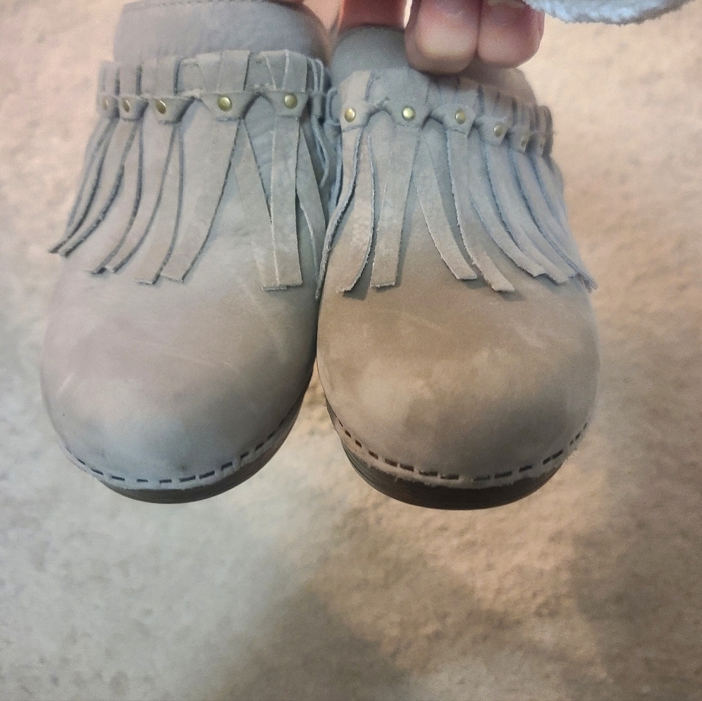 Dansko, gray suede size 39
